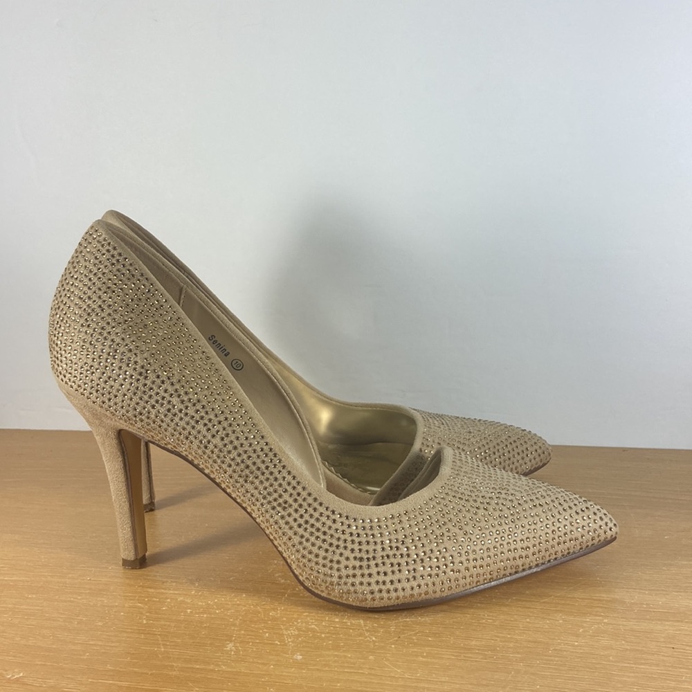 Herstyle Senina Women’s Size 10 Heels Faux Suede